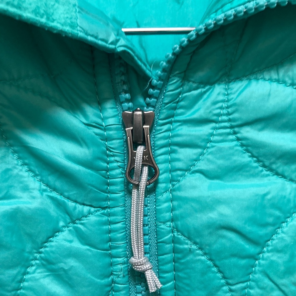The North Face Teal Quilted Jacket Women’s Size Small - Picture 4 of 12
